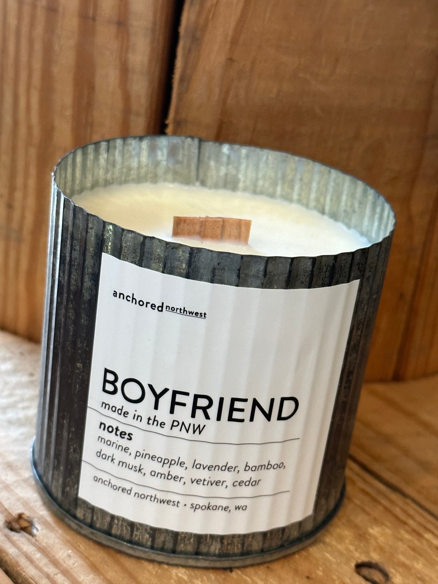 Boyfriend candle
