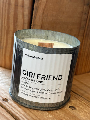 Girlfriend candle