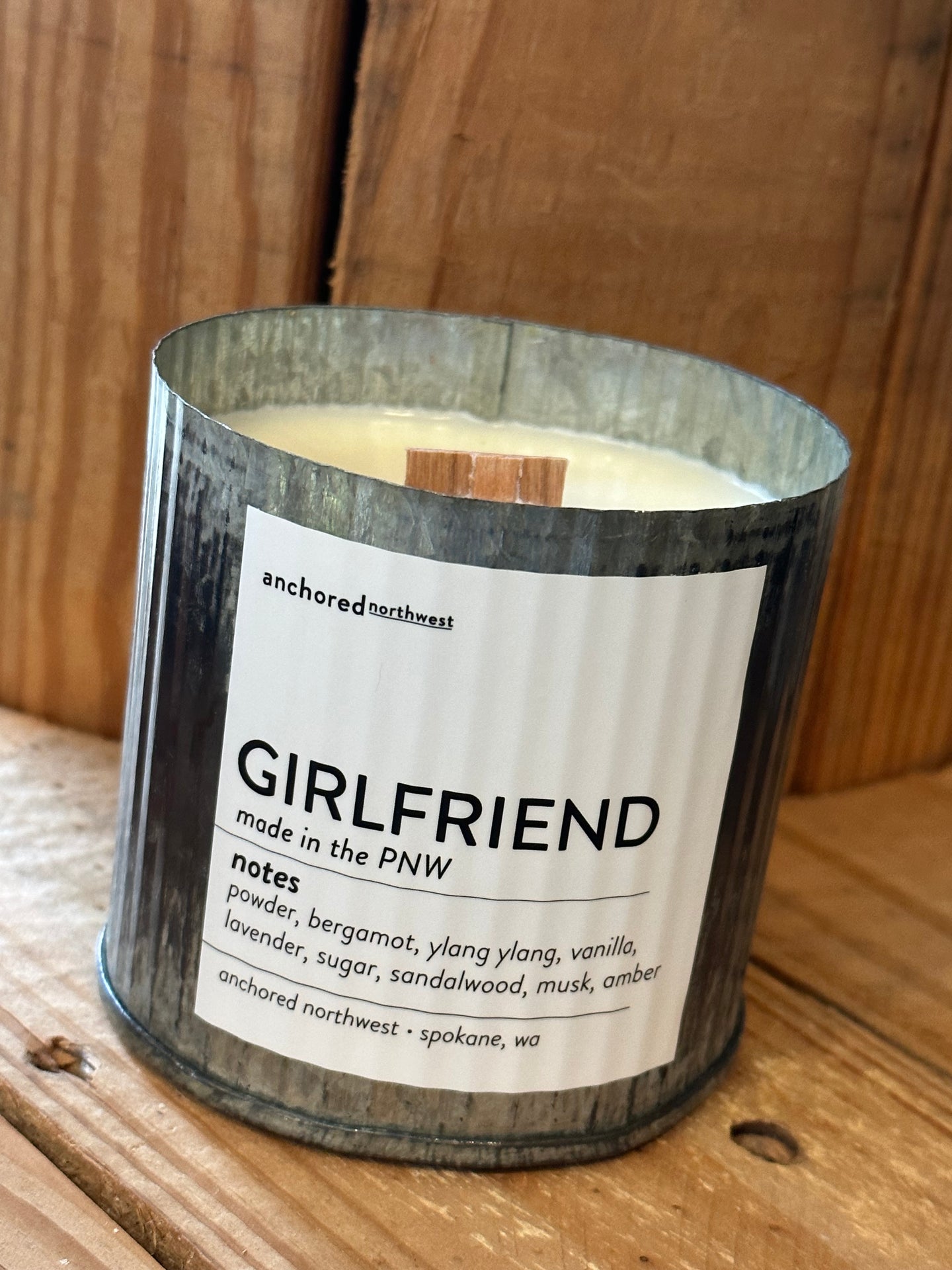 Girlfriend candle