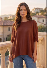 Load image into Gallery viewer, Oversized rib tee