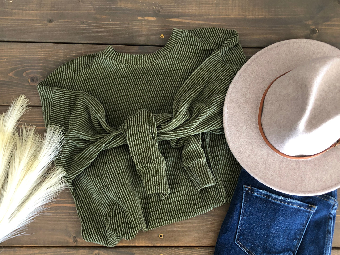Willow Sweater Top olive