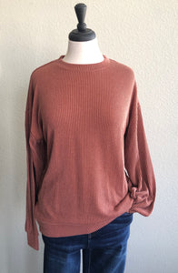 Willow Sweater top rust